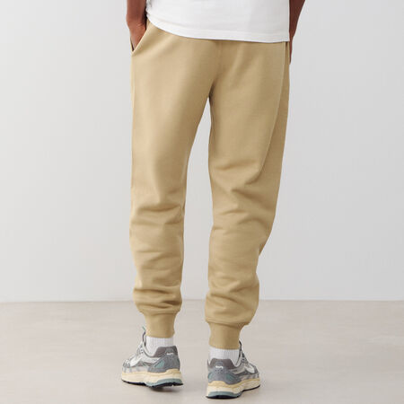 NIKE PANT JOGGER CLUB BEIGE/BLANC HOMME