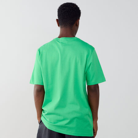 ADIDAS ORIGINALS TEE SHIRT ESSENTIAL GROEN/WIT HEREN