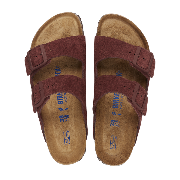 BIRKENSTOCK ARIZONA SUEDE CHOCOLATE BRUIN ZOMER DAMES Courir.be