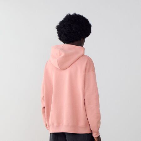 JORDAN HOODIE BROOKLYN OVERSIZED ROSE/BLANC HOMME
