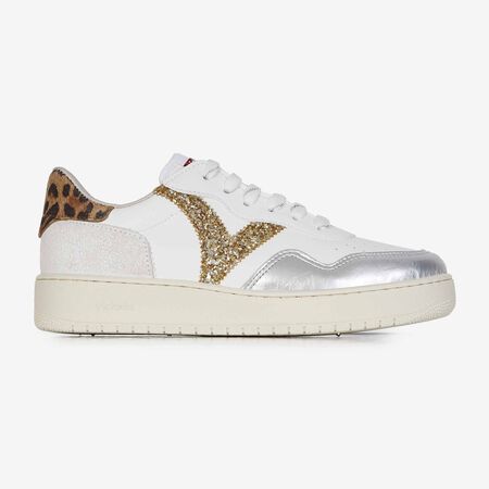 VICTORIA MADRID CHEETAH BLANC/ARGENT DAMES