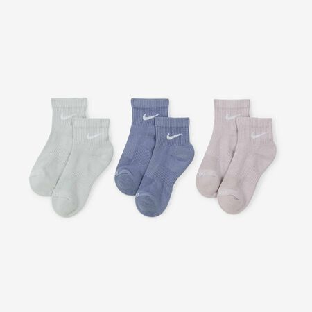 NIKE CHAUSSETTES X3 EVERYDAY MID GRIS MIXTE