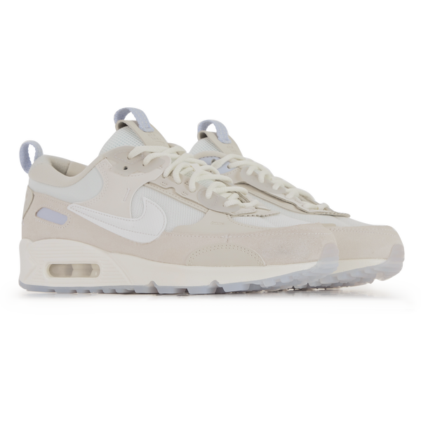 NIKE AIR MAX 90 FUTURA BLANC BEIGE SNEAKERS FEMME Courir.be