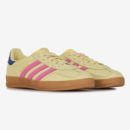 ADIDAS ORIGINALS gazelle GAZELLE INDOOR NUBUCK JAUNE/ROSE FEMME