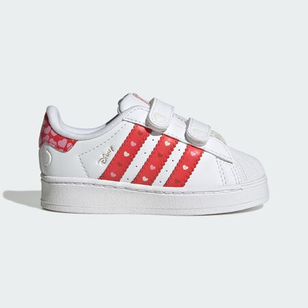ADIDAS ORIGINALS superstar SUPERSTAR II CF LED ALICE IN WONDERLAND BLANC/ROUGE BÉBÉ