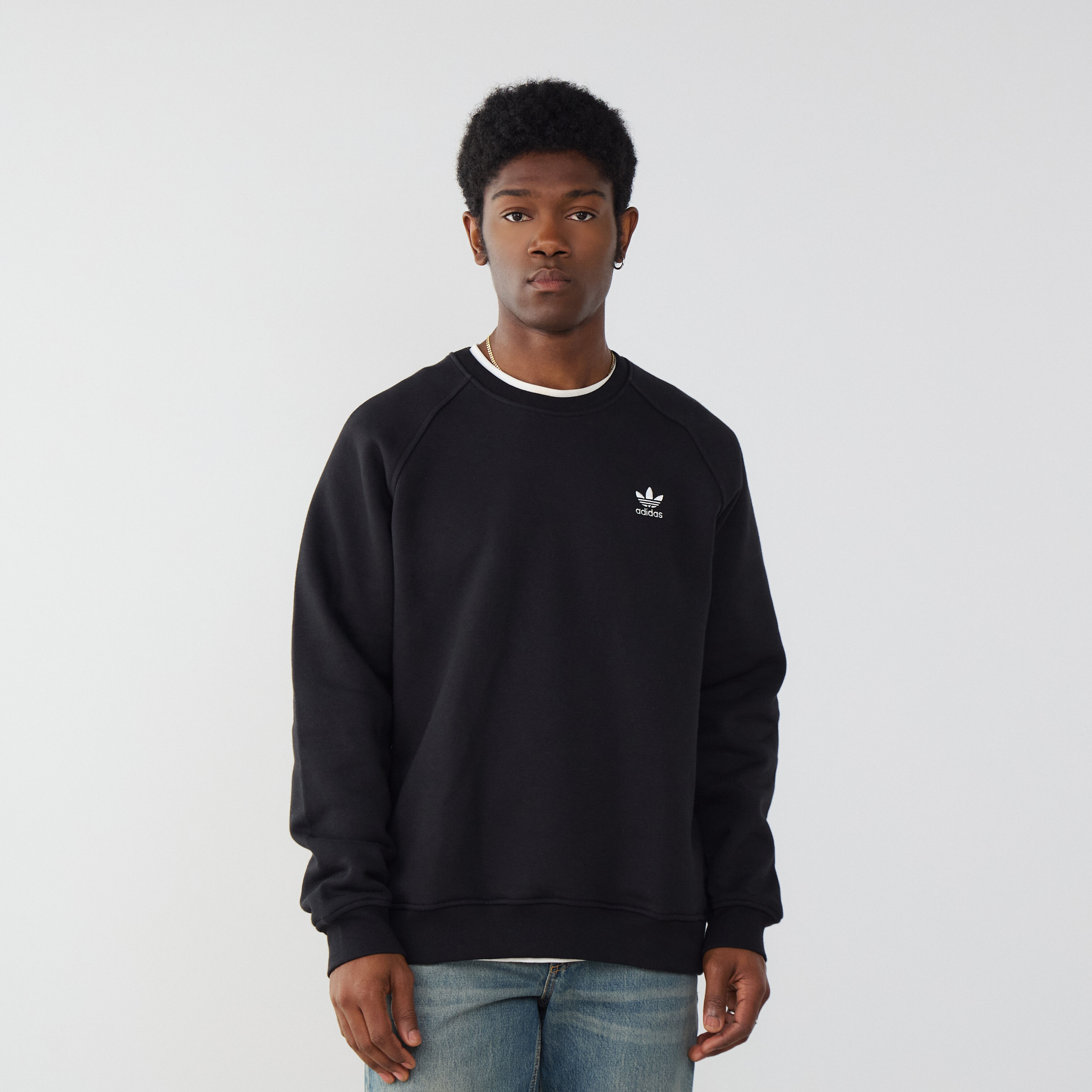 Adidas trui zwart wit cheap