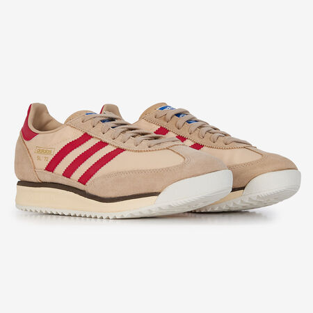 ADIDAS ORIGINALS sl 72 SL 72 RS BEIGE/ROUGE HOMME