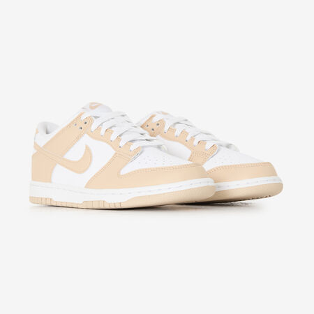 NIKE dunk DUNK LOW BEIGE/BLANC JUNIOR