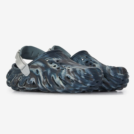 CROCS ECHO CLOG MARBLED BLEU HOMME