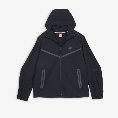 NIKE JACKET TECH FLEECE FZ WVN ZWART HEREN