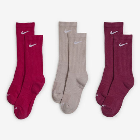 NIKE CHAUSSETTES X3 CREW EVERYDAY ROSE HEREN
