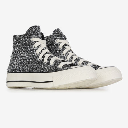 CONVERSE chuck 70 CHUCK 70 HI METALLIC GRIS DAMES