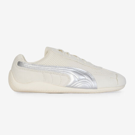 PUMA SPEEDCAT PREMIUM METALLIC BLANC DAMES