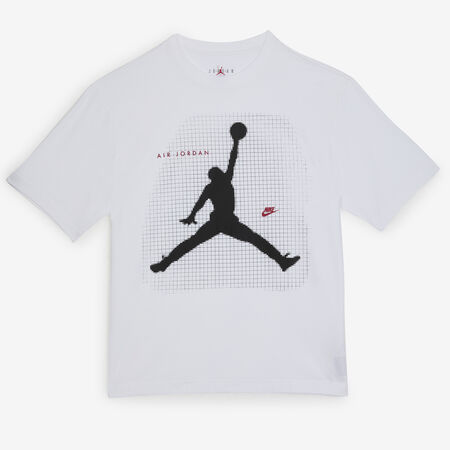 TEE SHIRT BIG JUMPMAN : BLANC/NOIR
