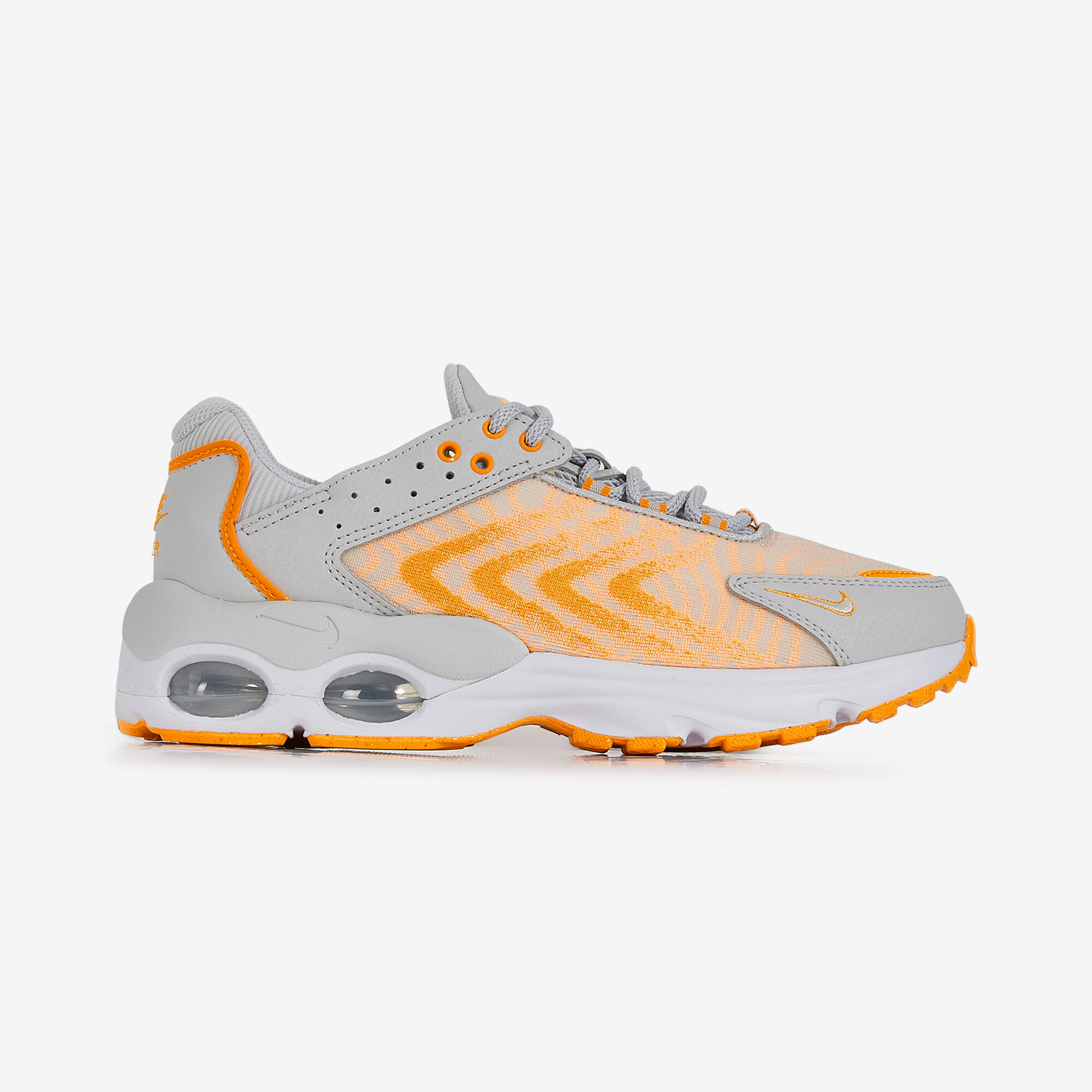 NIKE AIR MAX TW GRIS ORANGE SNEAKERS ENFANT Courir.be