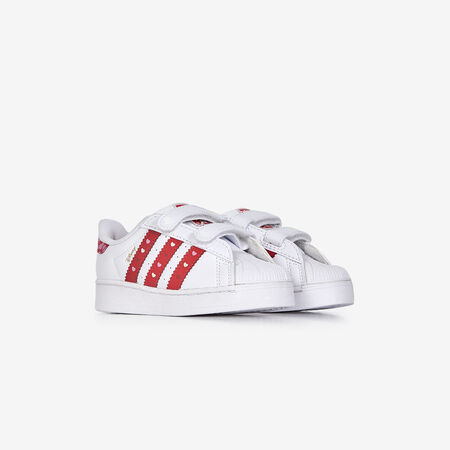 ADIDAS ORIGINALS superstar SUPERSTAR II CF LED ALICE IN WONDERLAND BLANC/ROUGE BABY