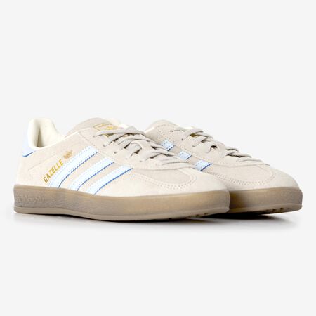 ADIDAS ORIGINALS gazelle GAZELLE INDOOR BEIGE/BLEU FEMME