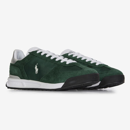 POLO RALPH LAUREN VARICK VERT/BLANC HOMME
