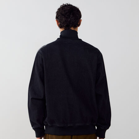 ADIDAS ORIGINALS JACKET FZ FIREBIRD DENIM NOIR HEREN