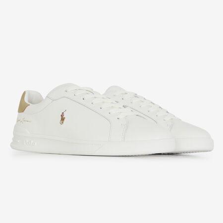 POLO RALPH LAUREN HERITAGE COURT SIGNATURE BLANC/BEIGE HEREN