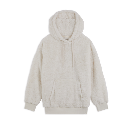 UGG HOODIE LOYRA ALL OVER SHERPA BEIGE FEMME
