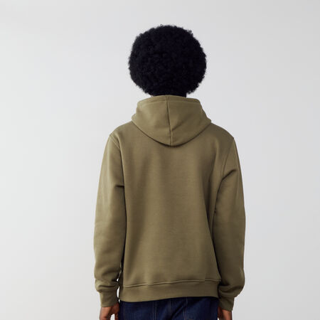 ADIDAS ORIGINALS HOODIE ESSENTIAL TREFOIL VERT/JAUNE HOMME