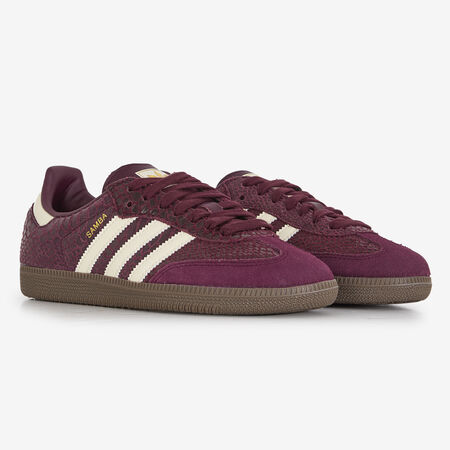 ADIDAS ORIGINALS samba SAMBA OG CROC BORDEAUX FEMME