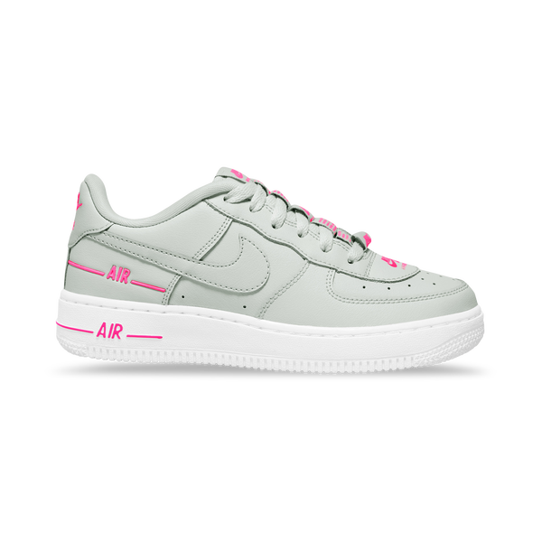 Nike air force grijs discount roze