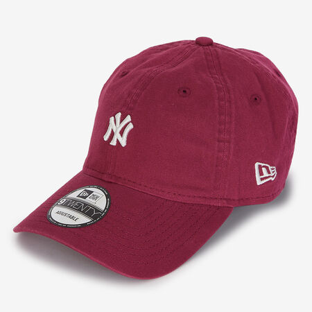 NEW ERA 9TWENTY NY MINI LOGO ROUGE/BLANC HOMME