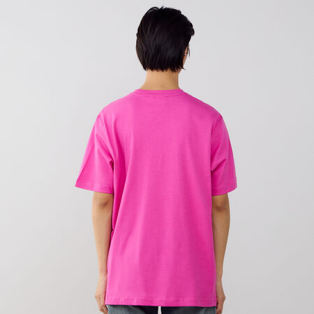 ADIDAS ORIGINALS TEE SHIRT ESSENTIAL ROSE/BLANC HOMME