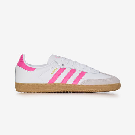 ADIDAS ORIGINALS samba SAMBA OG BLANC/ROSE JUNIOR