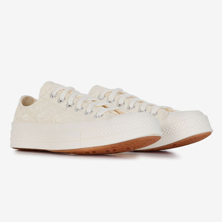 CONVERSE chuck 70 CHUCK 70 OX LACE BLANC FEMME