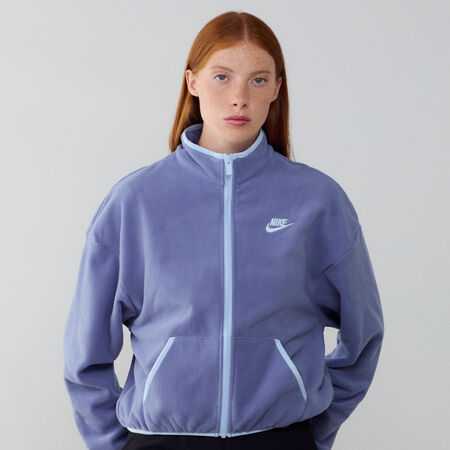 NIKE JACKET FZ CLUB FLEECE COZY BLEU DAMES