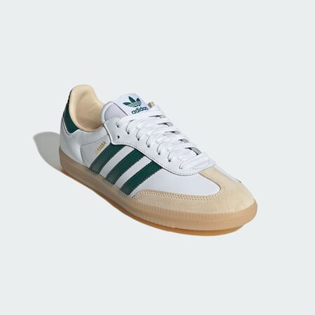 ADIDAS ORIGINALS samba SAMBA OG BLANC/VERT DAMES