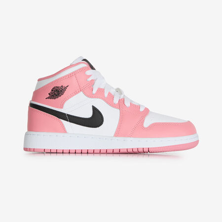JORDAN air jordan 1 AIR JORDAN 1 MID BLANC/ROSE JUNIOR