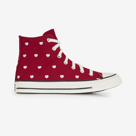 CONVERSE chuck taylor all star CHUCK TAYLOR ALL STAR HI VALENTINES ROUGE/ROSE JUNIOR