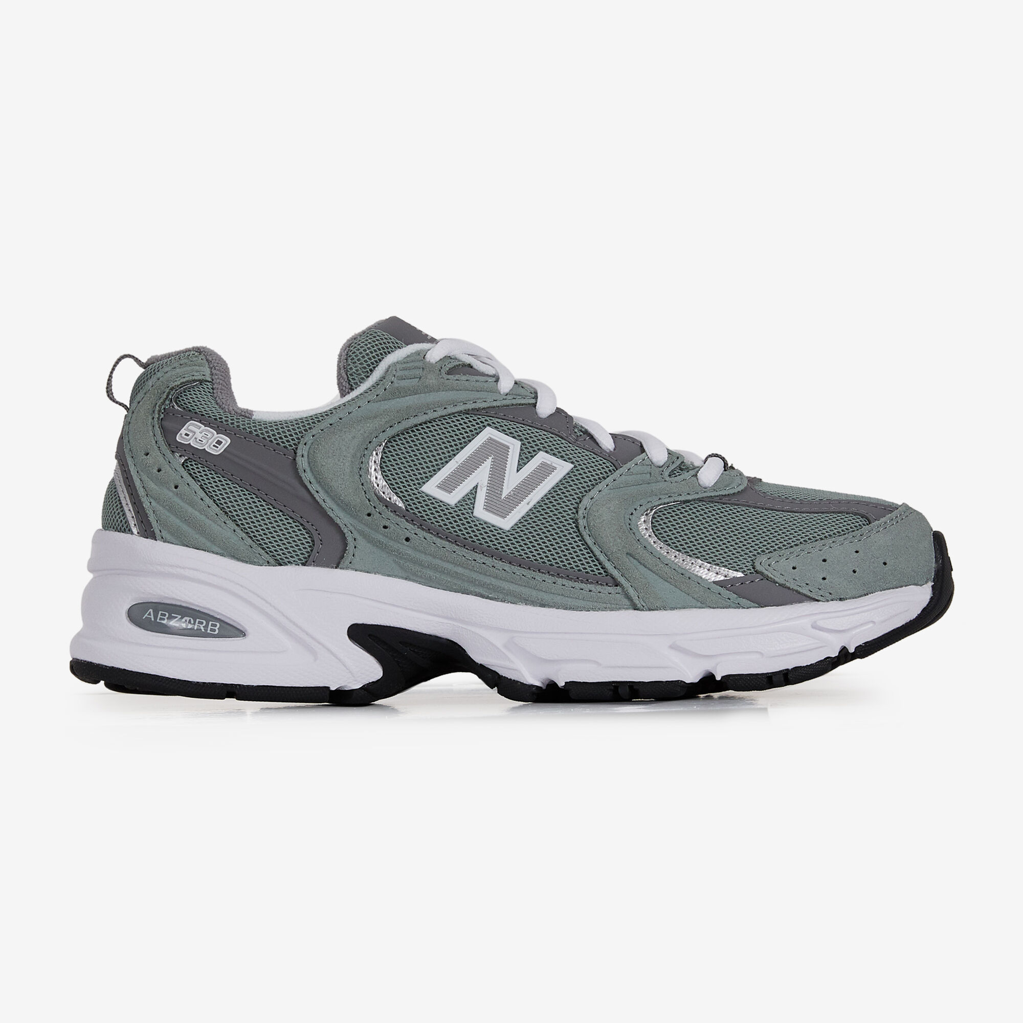 Baskets new balance kaki sale courir