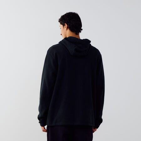 NIKE HOODIE CLUB POLAR NOIR/BLANC HOMME