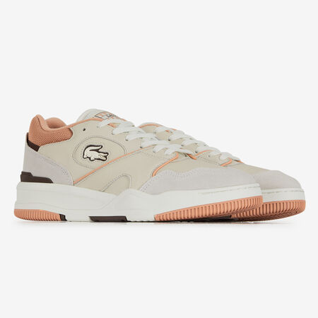 LACOSTE lineshot LINESHOT PRM BLANC/MARRON HOMME