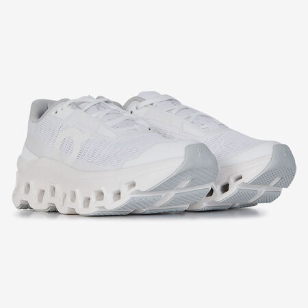 ON RUNNING CLOUDMONSTER VOID BLANC FEMME