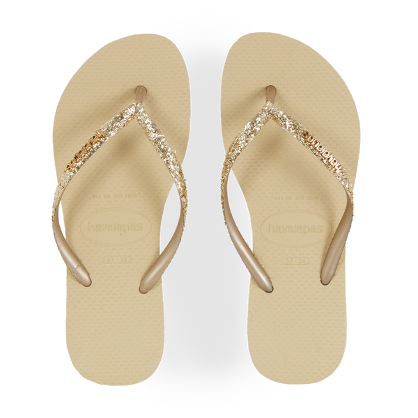 Havaianas sales glitter goud
