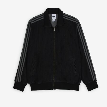 ADIDAS ORIGINALS JACKET FZ FIREBIRD DENIM NOIR HOMME