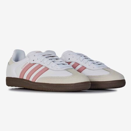 ADIDAS ORIGINALS samba SAMBA OG BLANC/ROSE FEMME