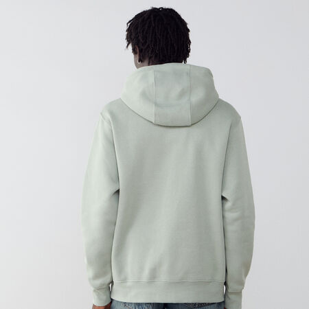NIKE HOODIE CLUB SMALL LOGO VERT/BLANC HEREN