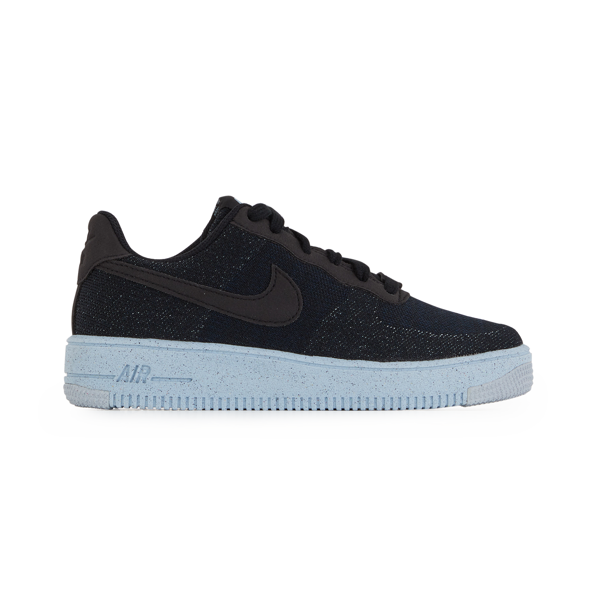 nike air force 1 blauw zwart