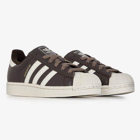 ADIDAS ORIGINALS superstar SUPERSTAR MARRON/BLANC DAMES