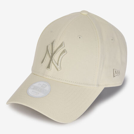 NEW ERA 9FORTY WOMEN NY METALLIC LOGO BEIGE DAMES