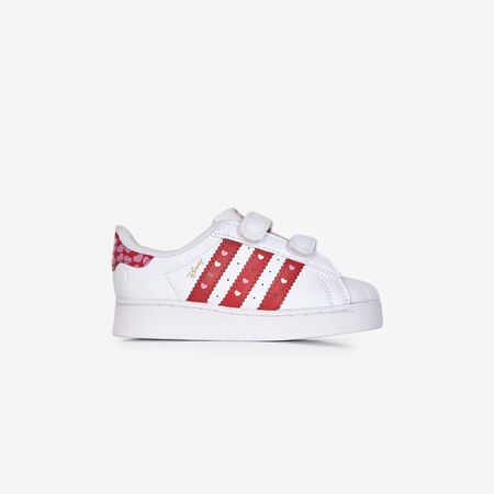ADIDAS ORIGINALS superstar SUPERSTAR II CF LED ALICE IN WONDERLAND BLANC/ROUGE BABY