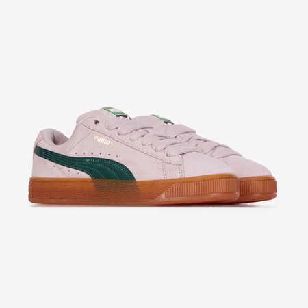 PUMA suede SUEDE XL ROSE/VERT JUNIOR