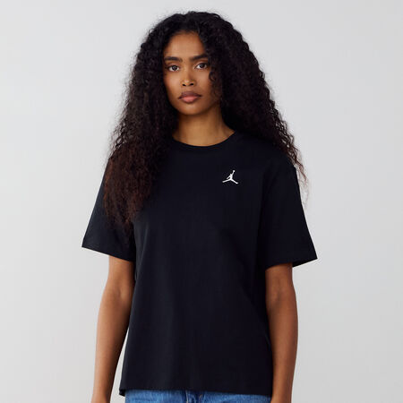 JORDAN TEE SHIRT CORE ESSENTIAL NOIR/BLANC DAMES